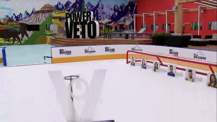 Big Brother Canada indoor synthetic ice rink